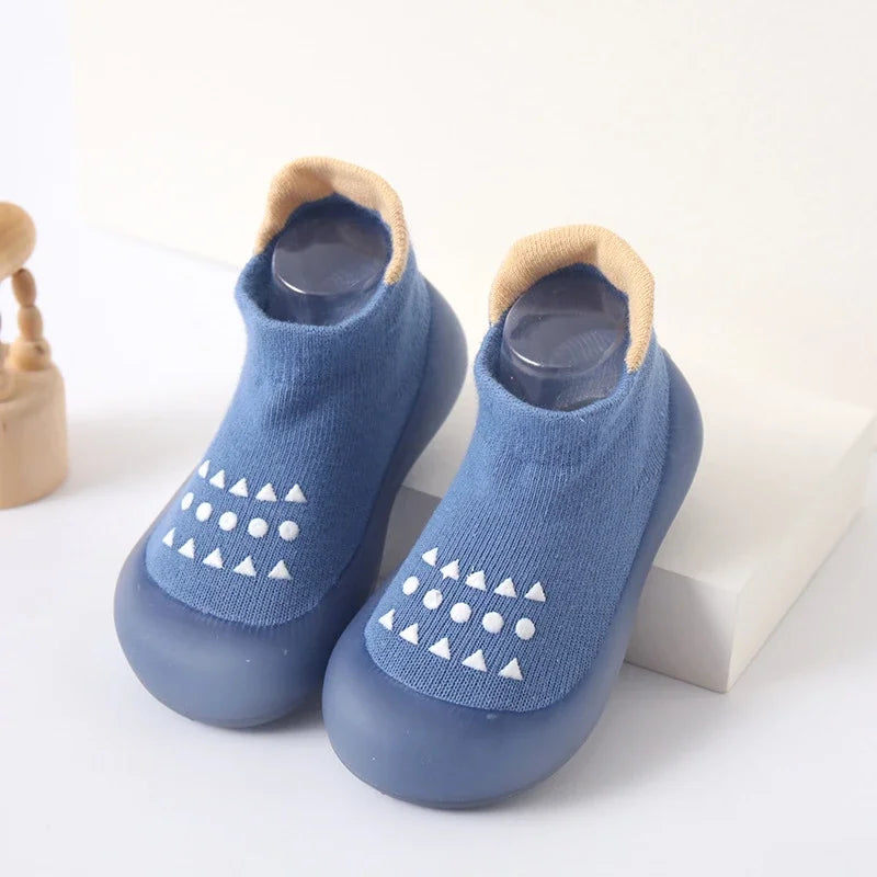 Baby First Walker Shoes Unisex Sneakers With Soft Rubber Soles