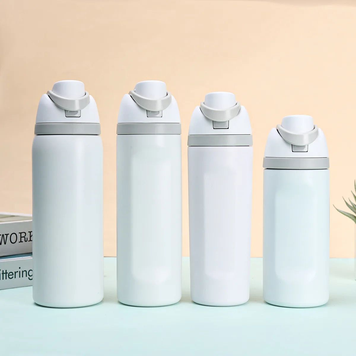 Stainless Steel Vacuum Thermos Cup Portable Insulated Water Flask Travel