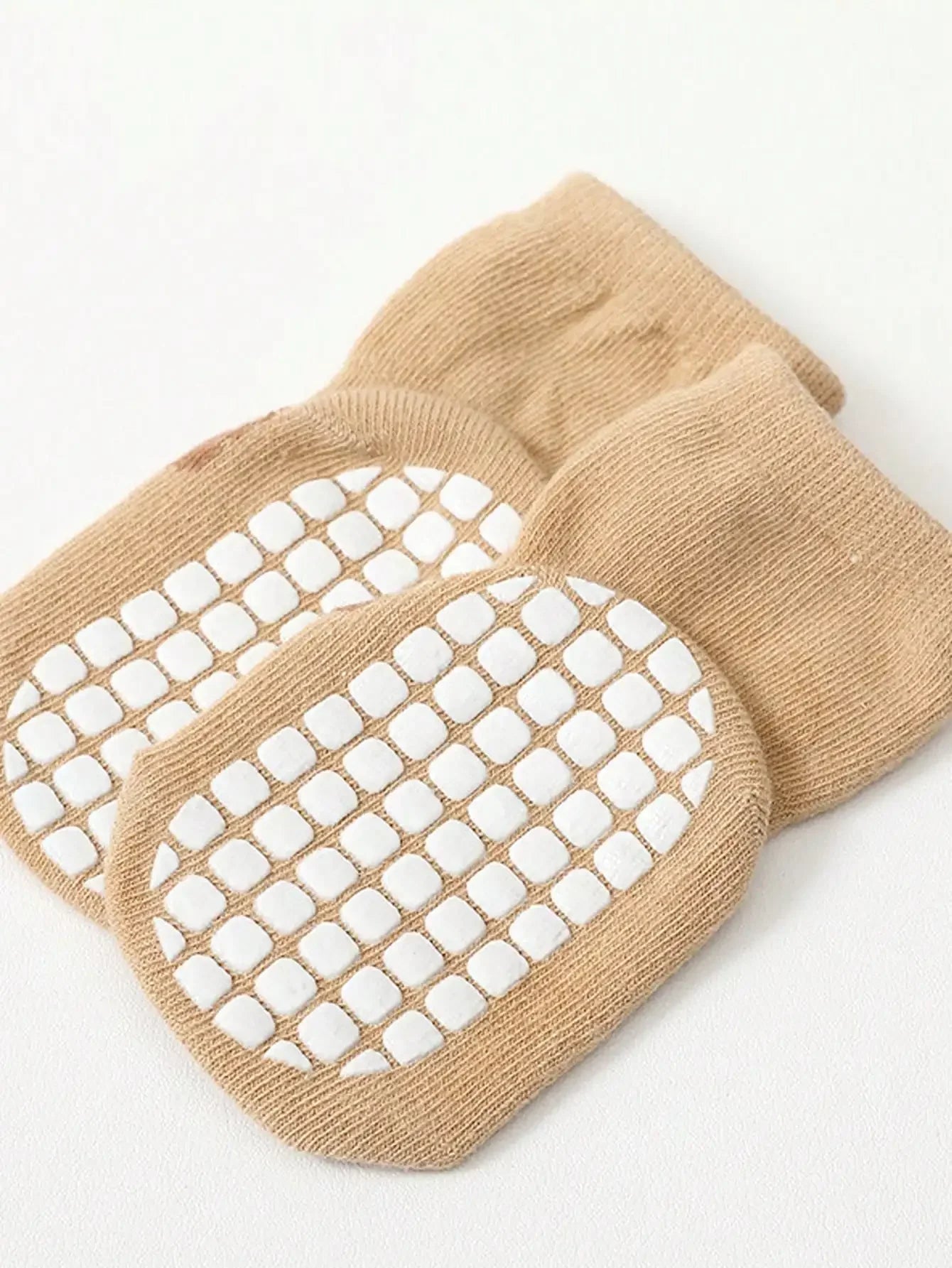 Cotton Newborn Baby Anti Slip Floor Socks With Silicone Grips