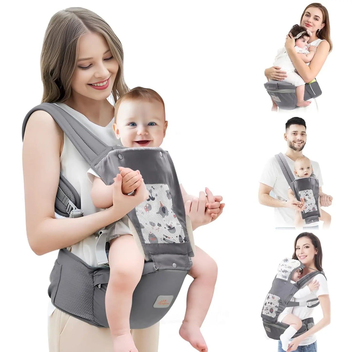 All Seasons Baby Carrier Front Carry for Newborn to Toddler