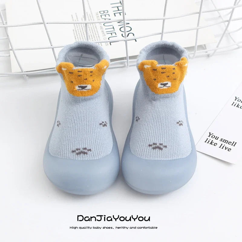 Baby First Walker Shoes Unisex Sneakers With Soft Rubber Soles
