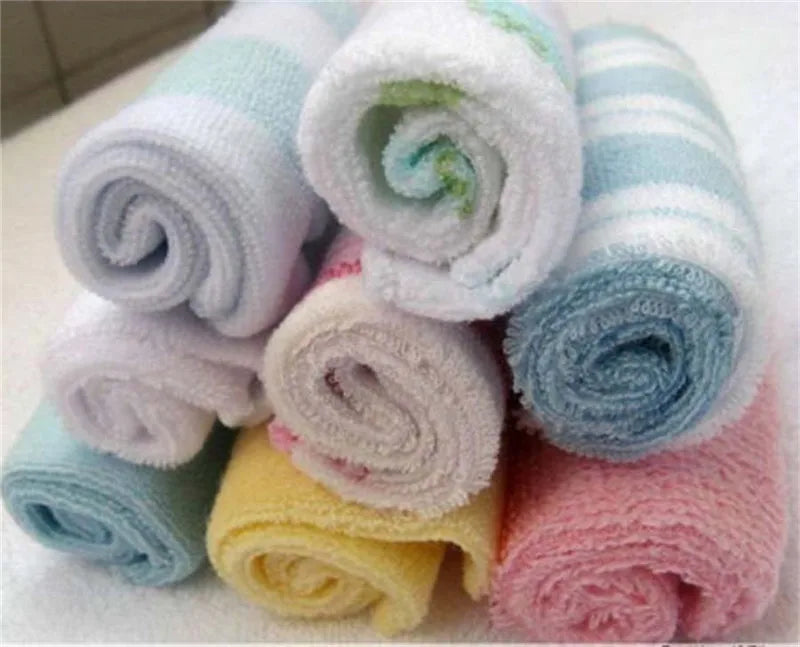 Soft Cotton Baby Towels And Washcloths Infant Set
