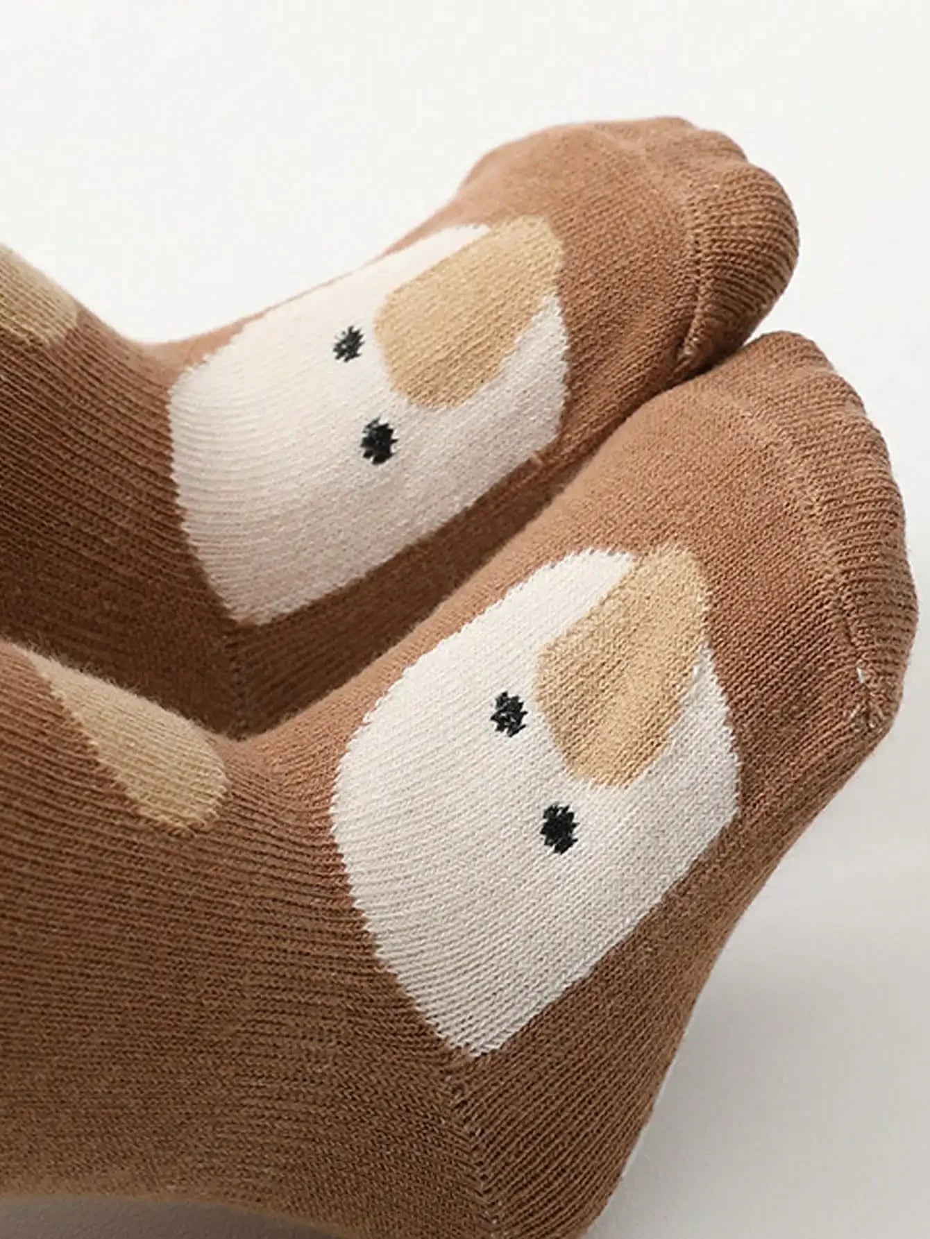 Cotton Newborn Baby Anti Slip Floor Socks With Silicone Grips