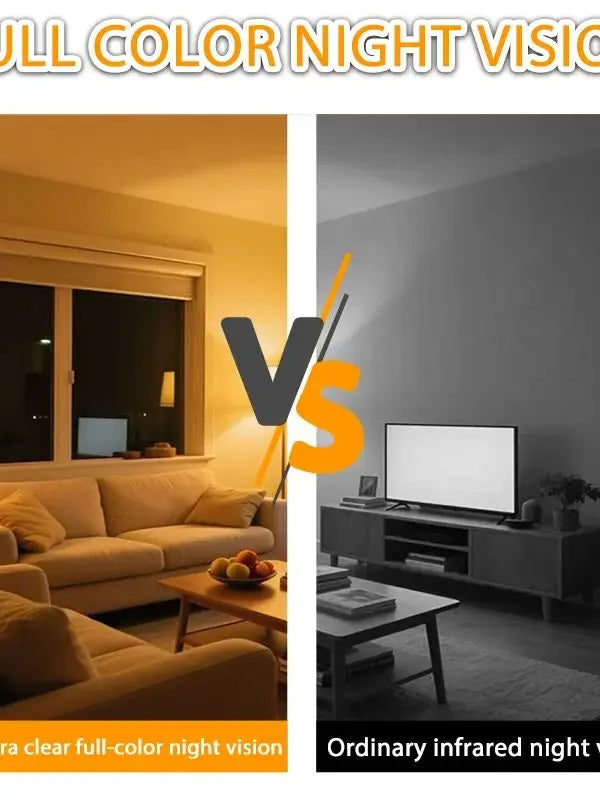 BoyKeep 2K WiFi Security Camera With 360 Pan Tilt Night Vision And Audio