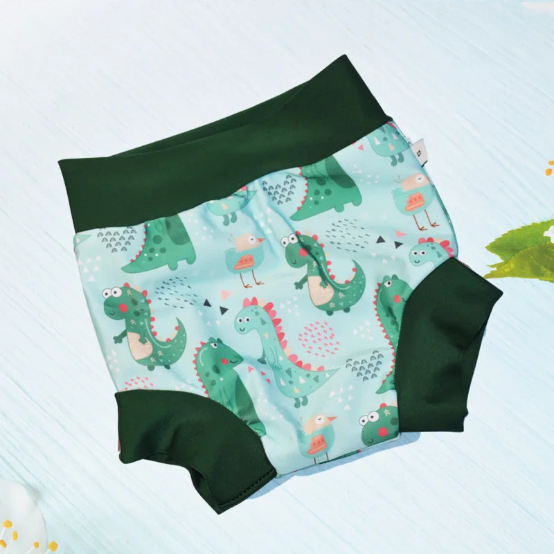 Eezkoala Leakproof Baby Swim Diaper Washable High Waist Nappies