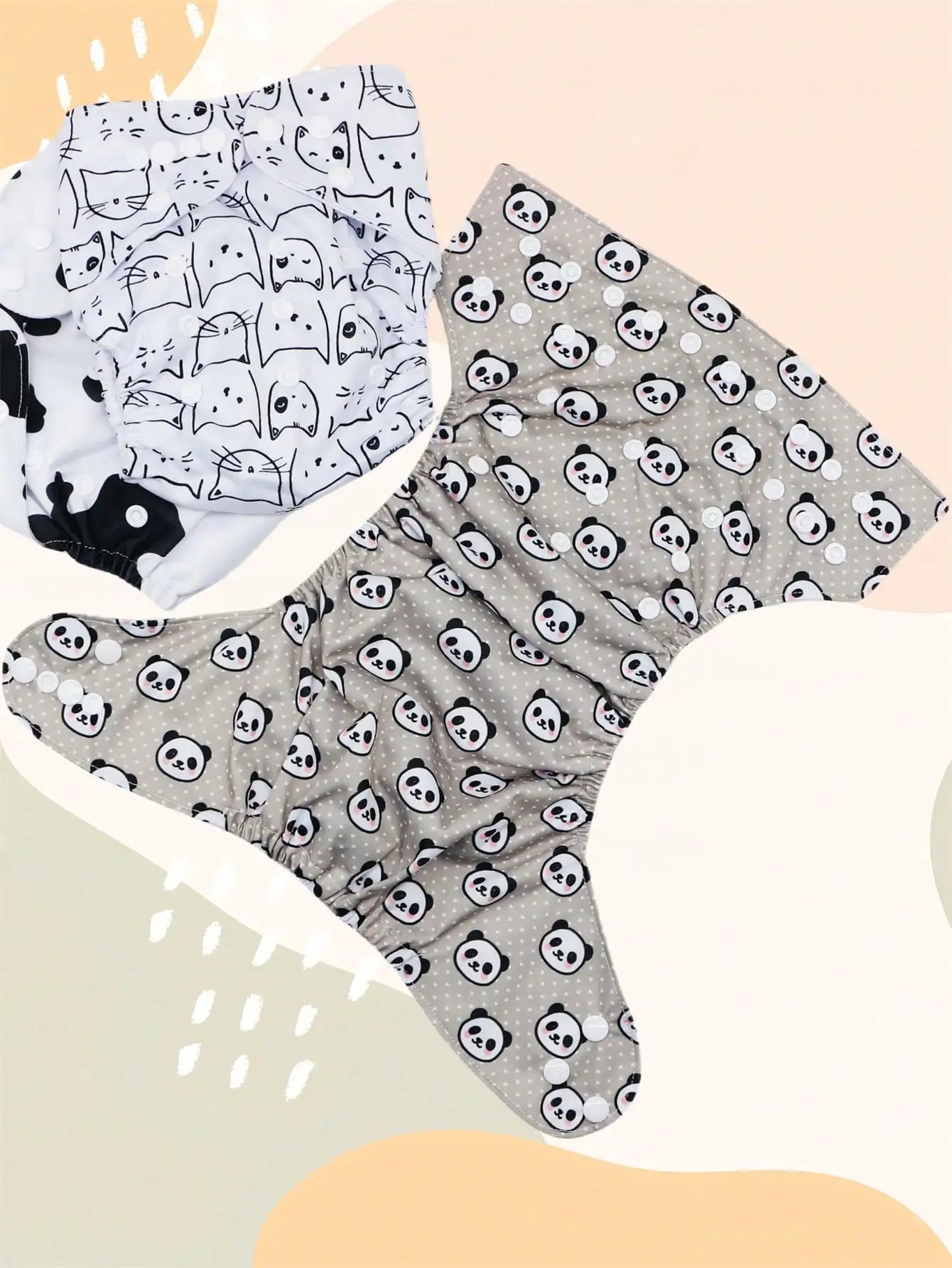 Baby Cloth Diapers With Microfiber Inserts For Newborns And Toddlers