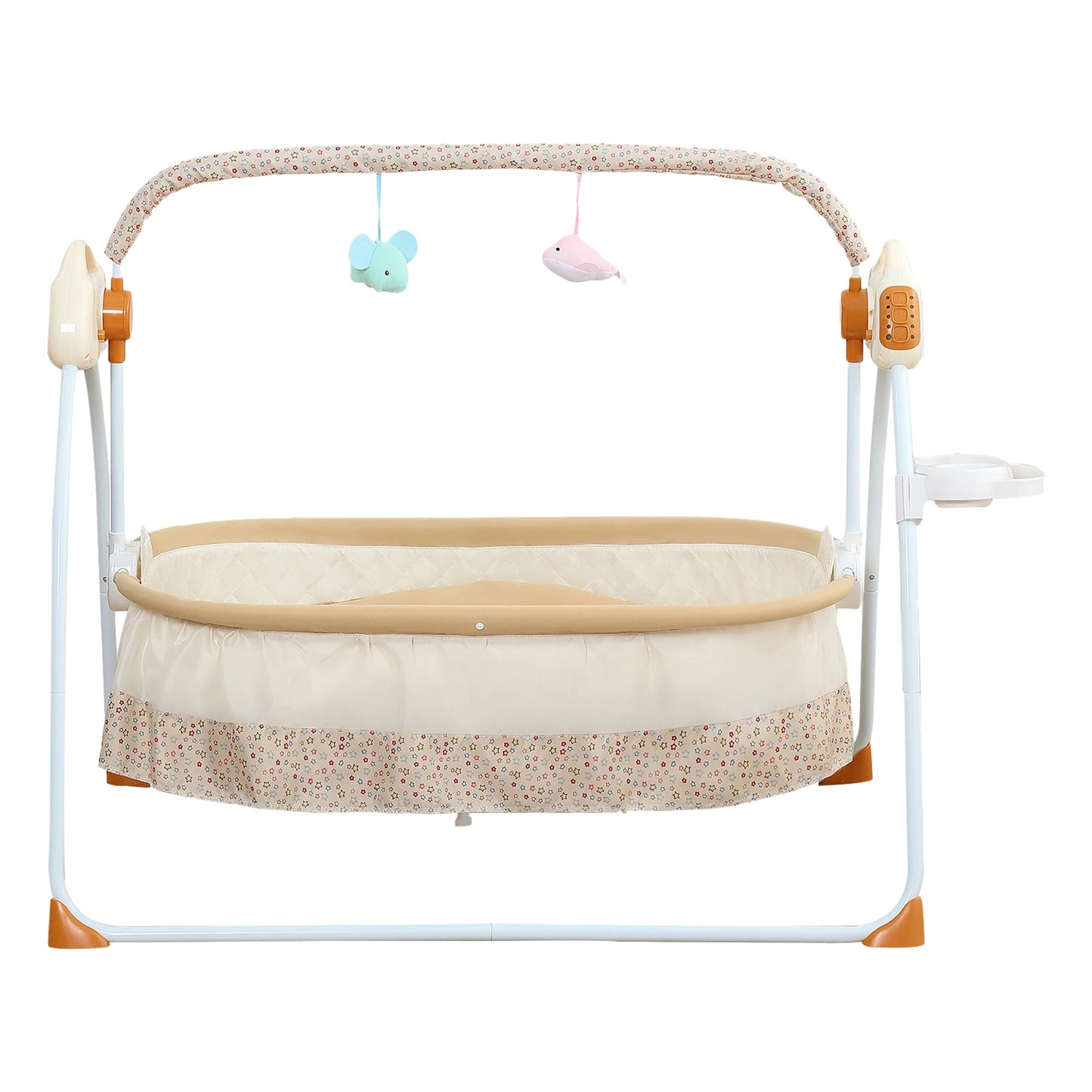Electric Baby Cradle Foldable With Music Swing And Mosquito Net