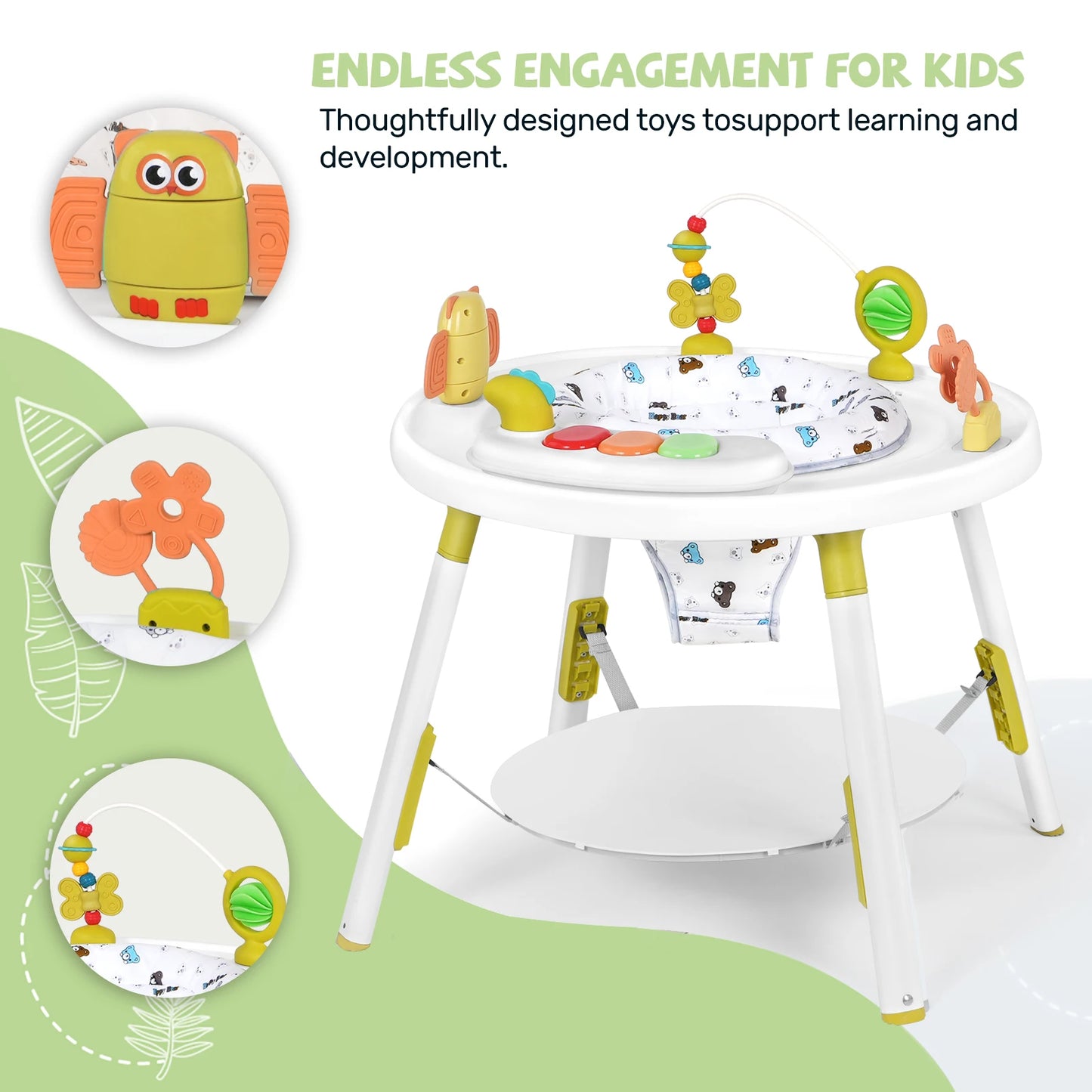 Multi-Functional Baby Play Center 3-in-1 Activity Center