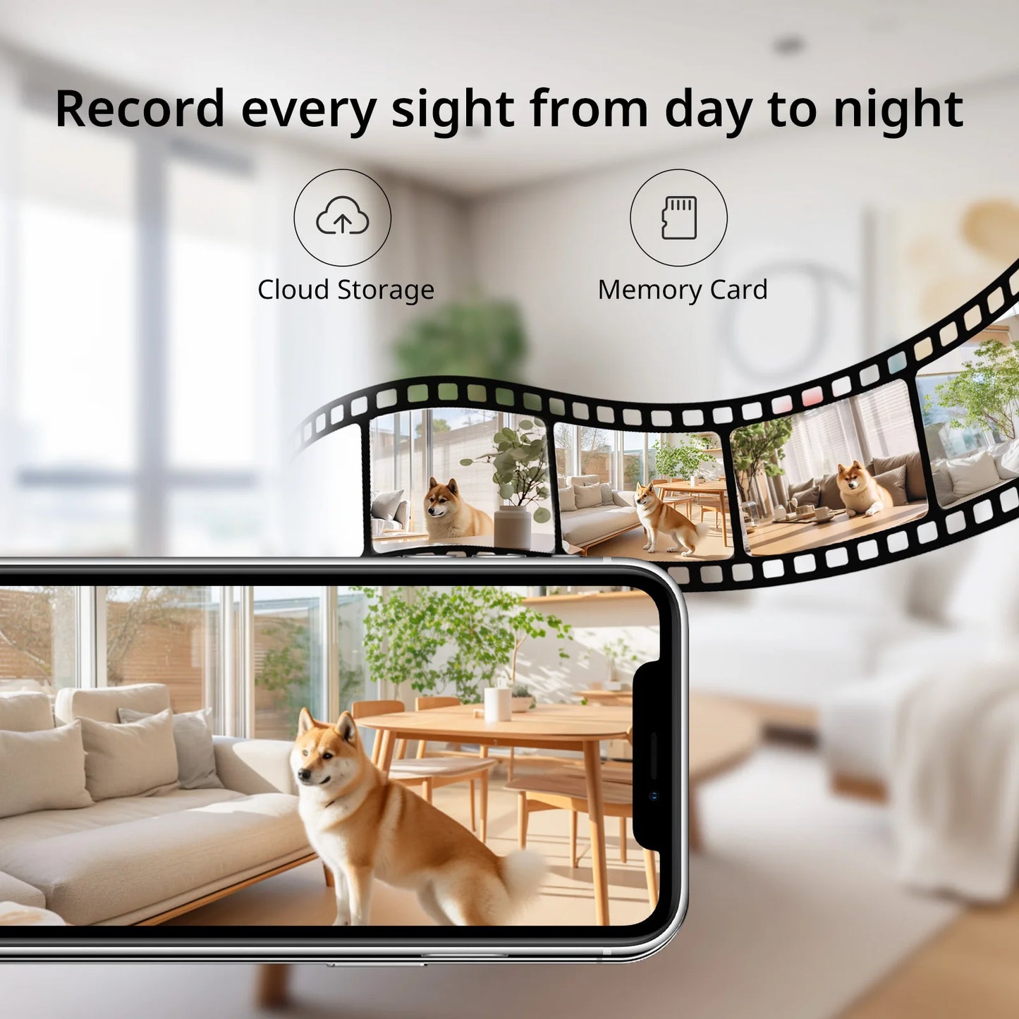 BoyKeep 2K WiFi Security Camera With 360 Pan Tilt Night Vision And Audio