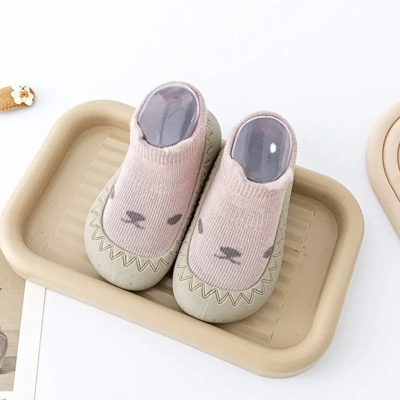 Baby First Walker Shoes Unisex Sneakers With Soft Rubber Soles