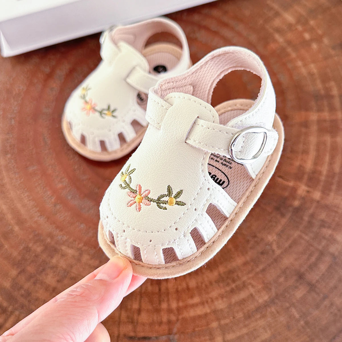 Infant Baby Sandals for First Walkers Breathable Flat Shoes