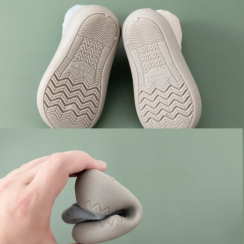 Baby First Walker Shoes Unisex Sneakers With Soft Rubber Soles