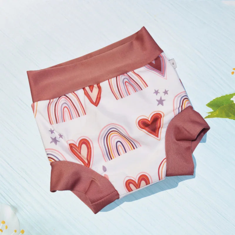 Eezkoala Leakproof Baby Swim Diaper Washable High Waist Nappies