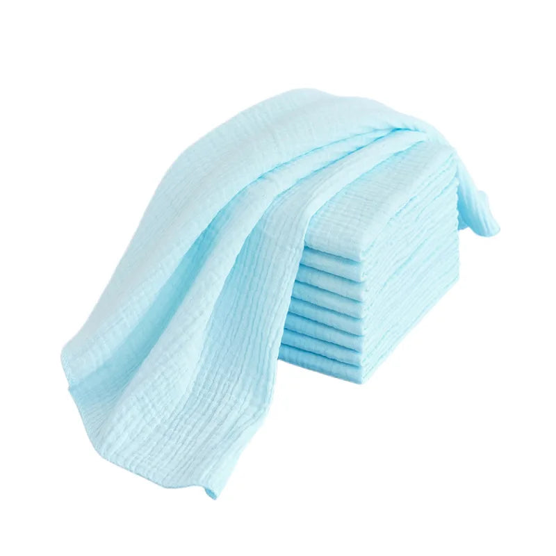 Five Pack 100 Percent Cotton Baby Gauze Diapers For Newborns