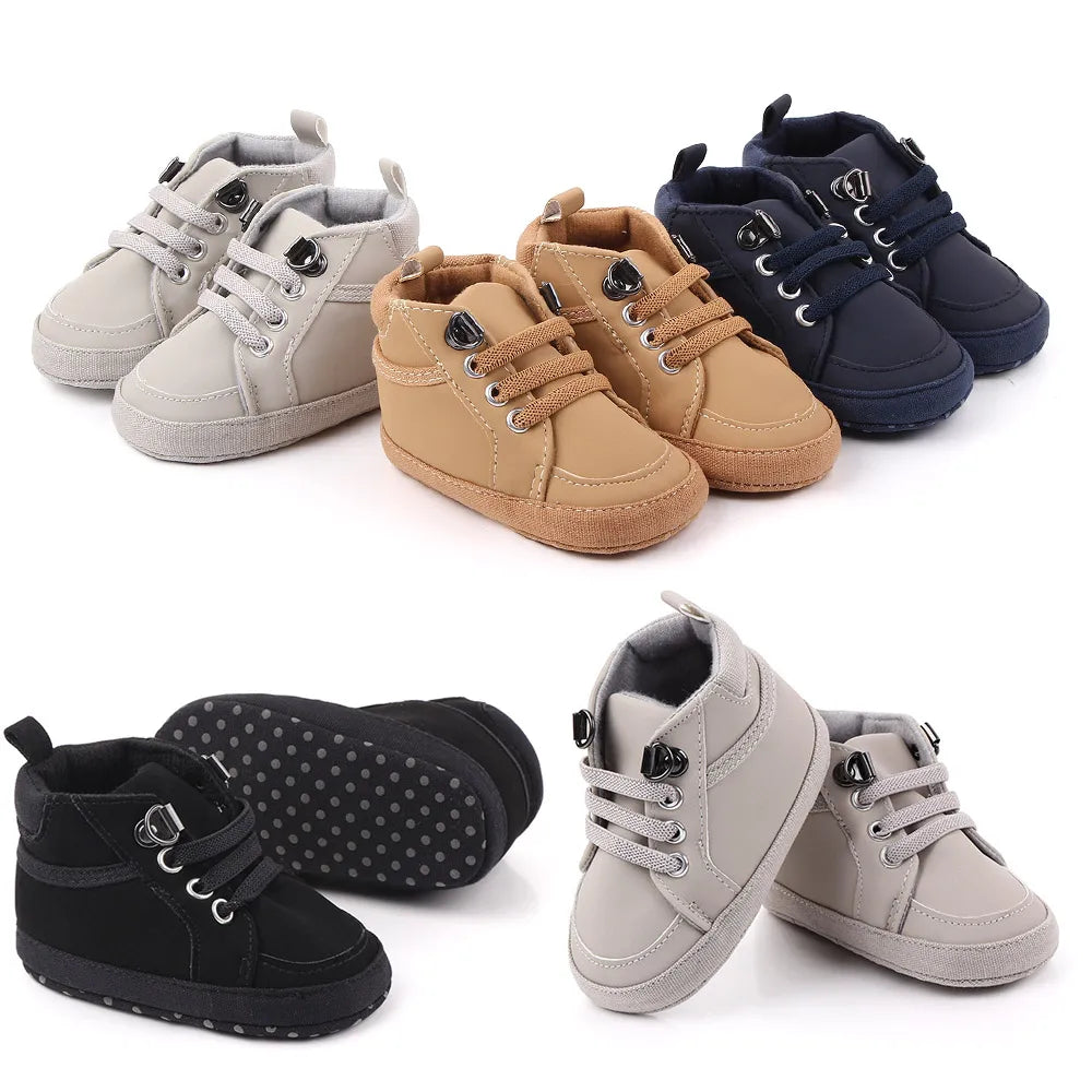 Baby Boys Casual Shoes for Toddlers Non Slip Prewalking Boots