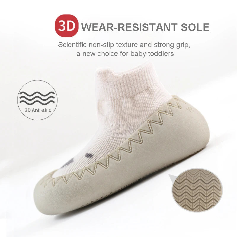 Cartoon Soft Non Slip Baby Socks For Toddlers All Seasons