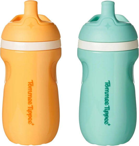 Insulated Toddler Water Bottle With Sporty Spout Spill Proof Valve