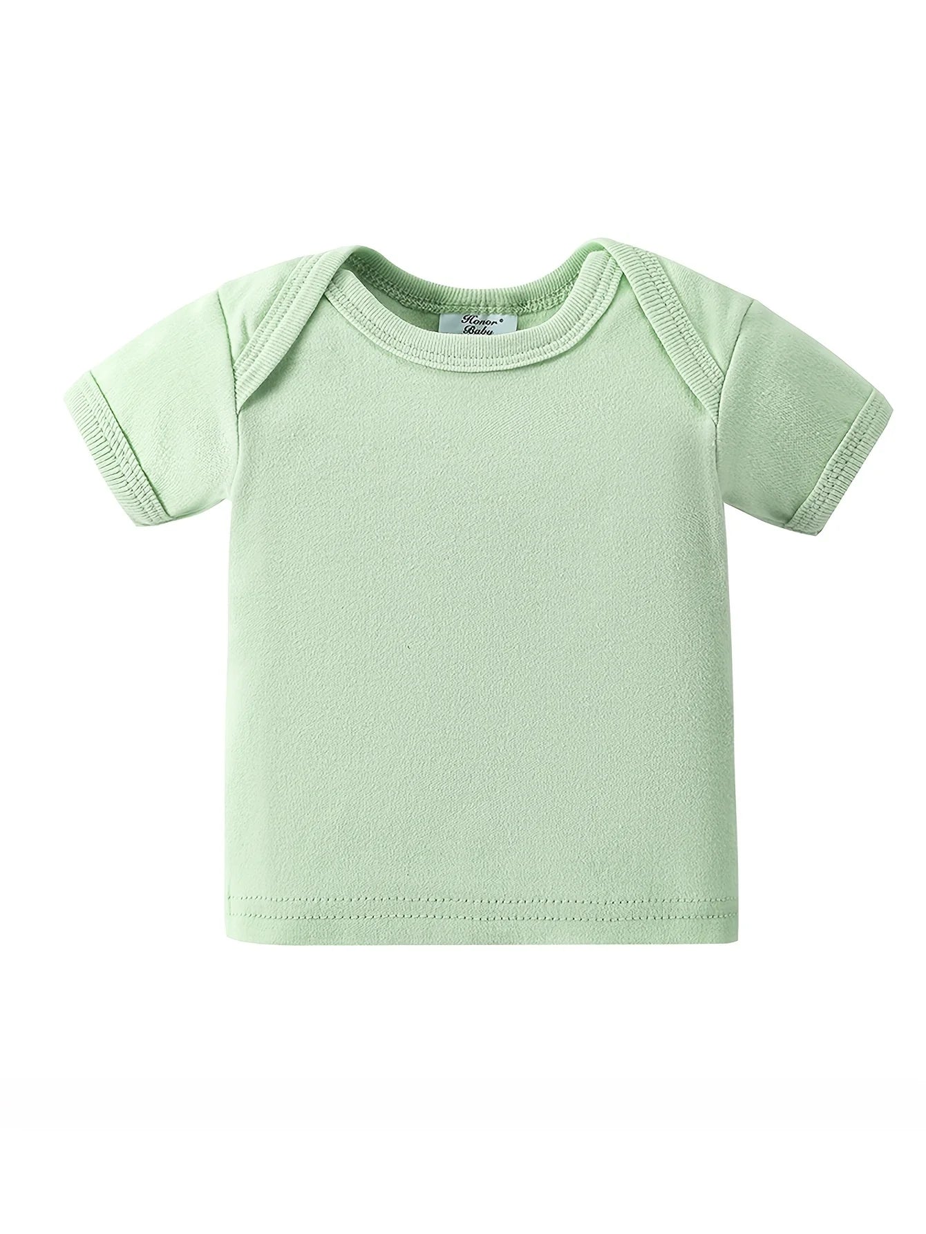 Newborn Cotton Infant Essentials Set Unisex Bodysuits Rompers Hat