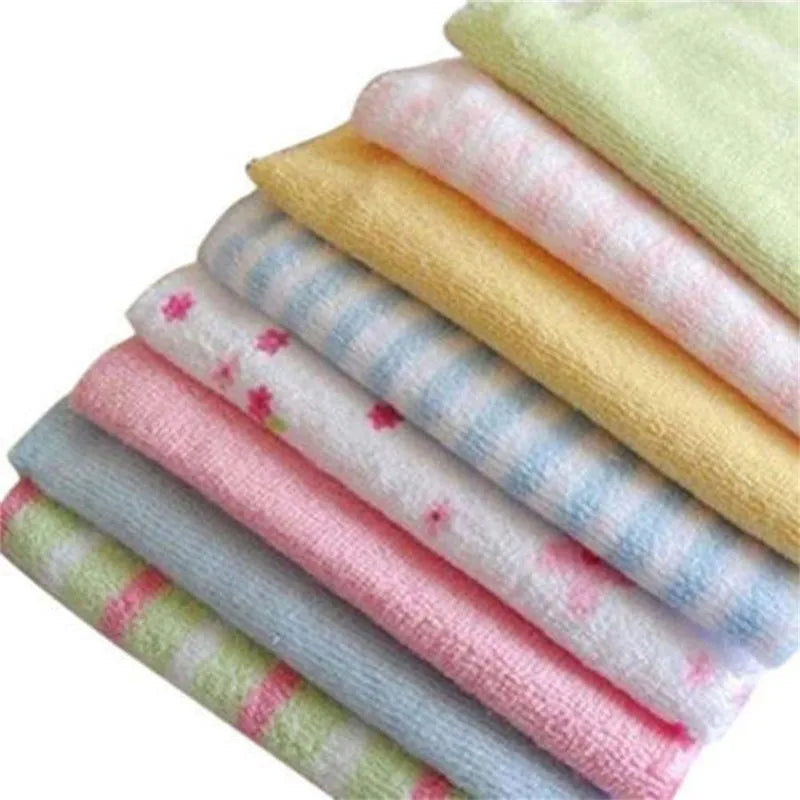 Soft Cotton Baby Towels And Washcloths Infant Set