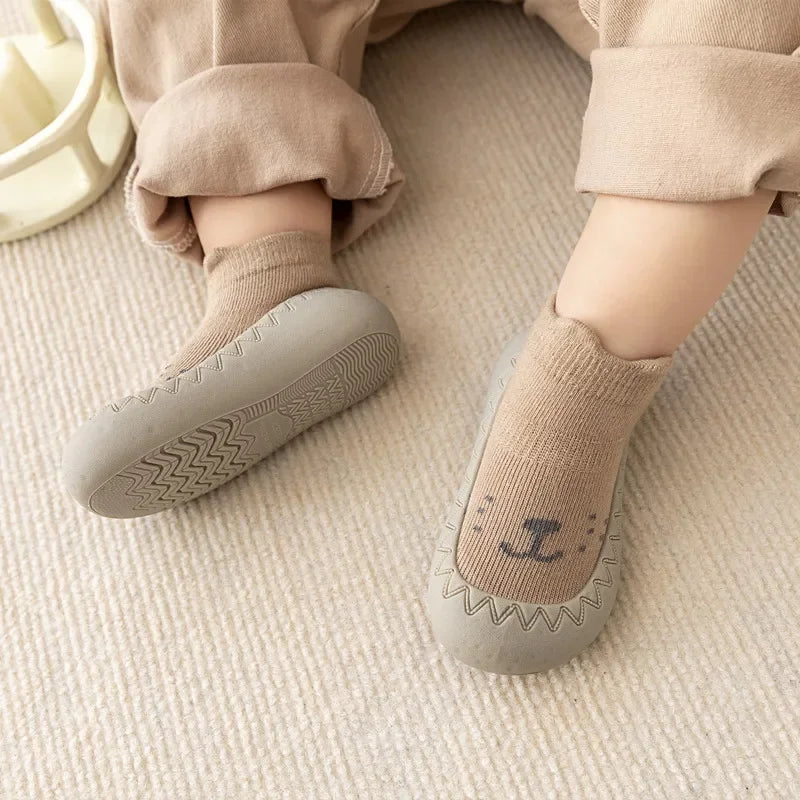 Baby First Walker Shoes Unisex Sneakers With Soft Rubber Soles