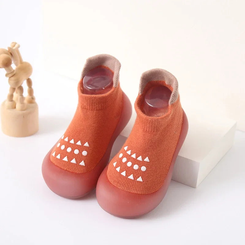 Baby First Walker Shoes Unisex Sneakers With Soft Rubber Soles