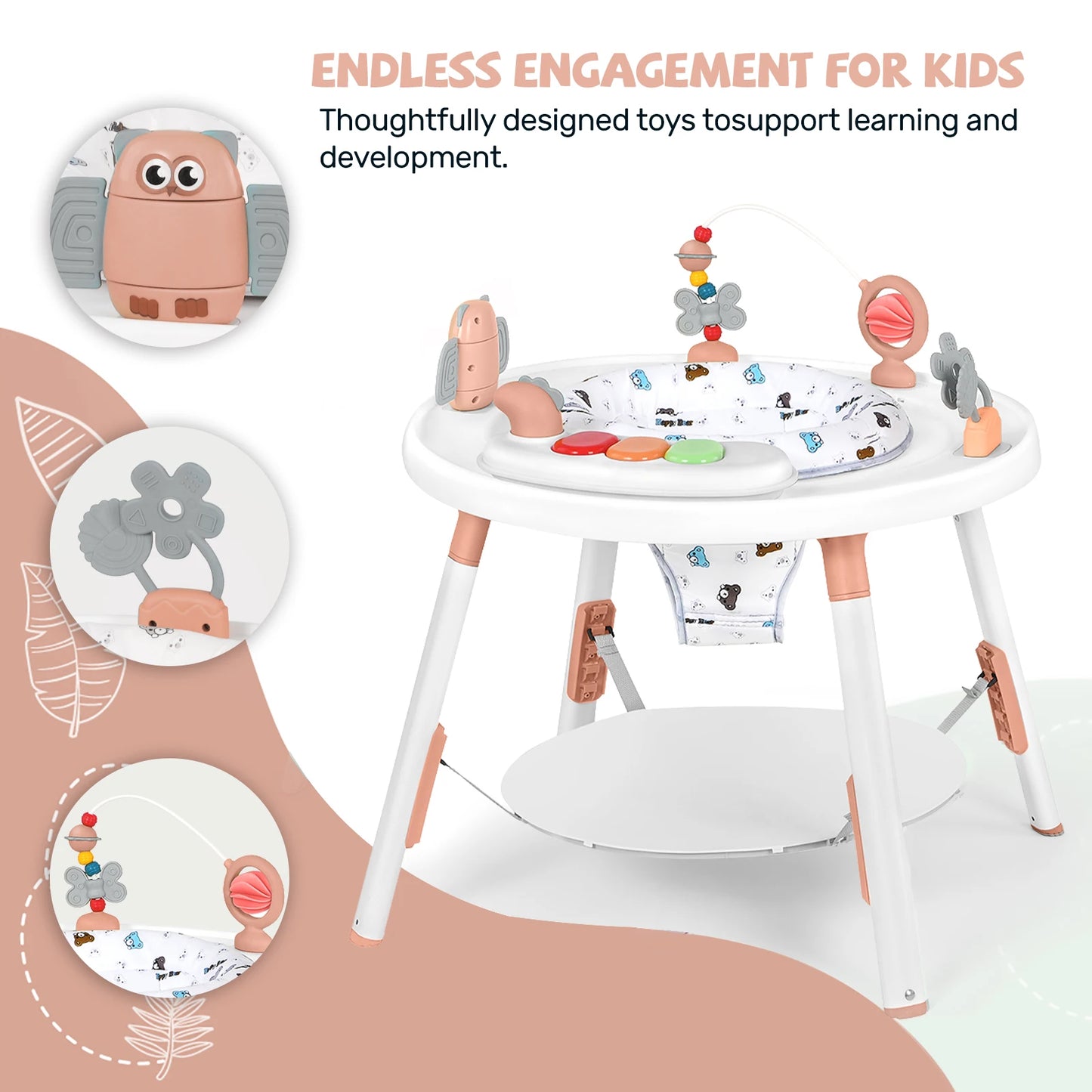 Multi-Functional Baby Play Center 3-in-1 Activity Center