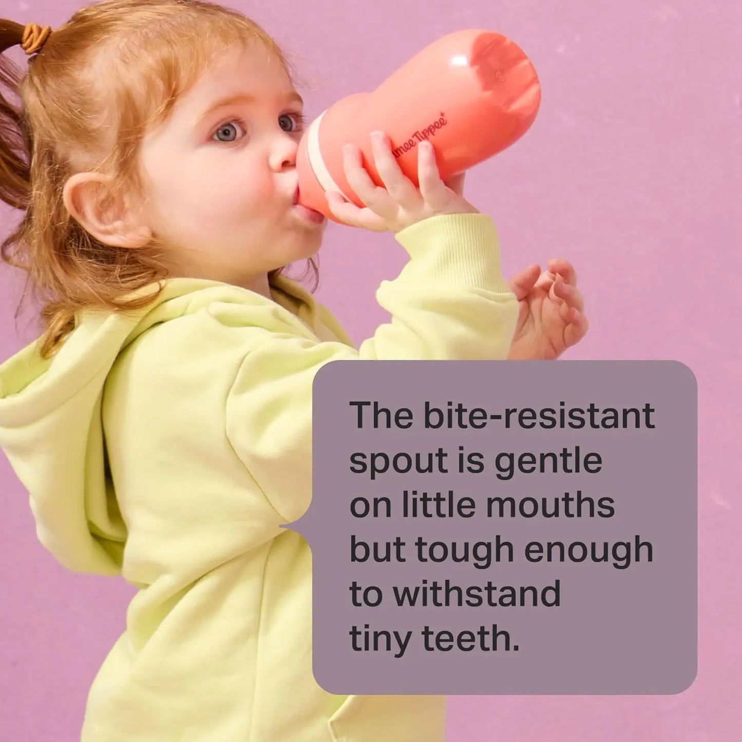 Insulated Toddler Water Bottle With Sporty Spout Spill Proof Valve