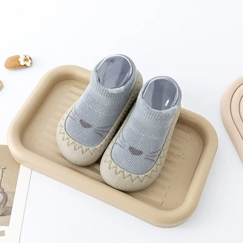Baby First Walker Shoes Unisex Sneakers With Soft Rubber Soles