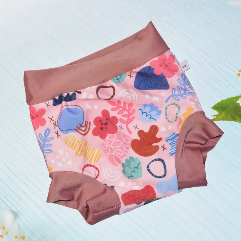 Eezkoala Leakproof Baby Swim Diaper Washable High Waist Nappies