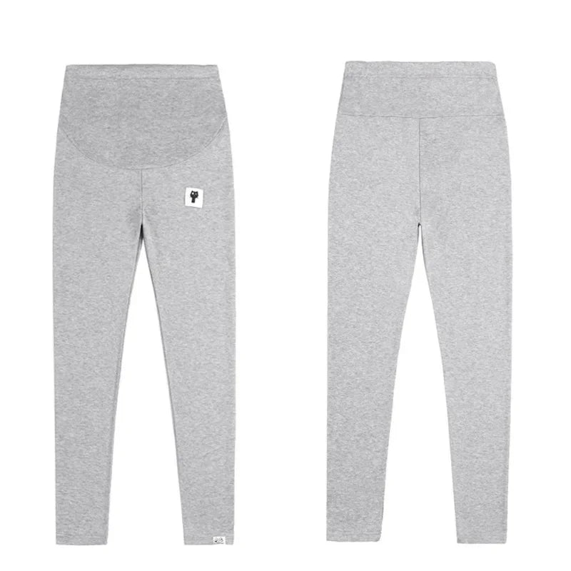 Maternity Leggings With Adjustable Waist For Pregnant Women Soft Slim