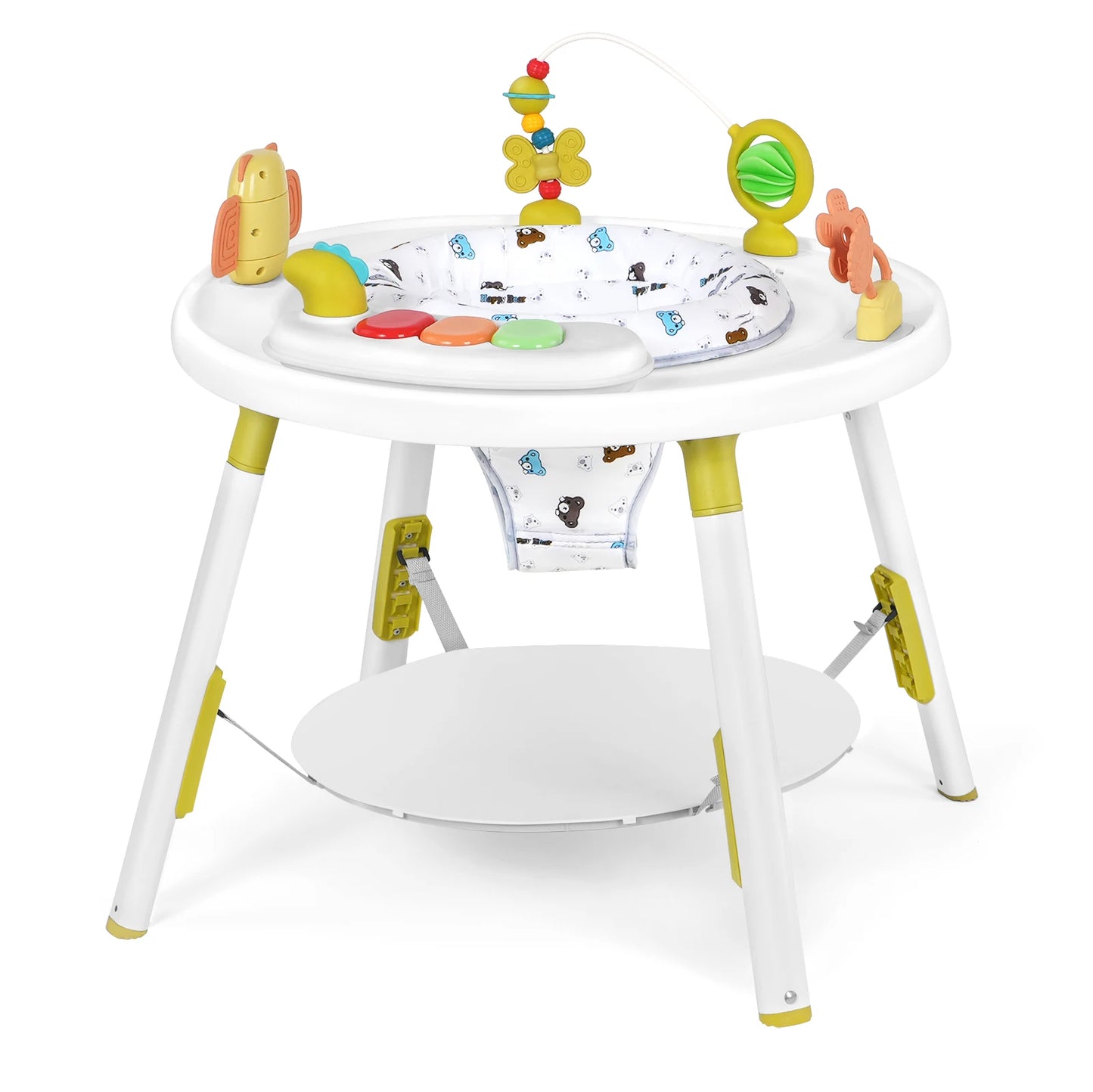 Baby Play Center 3-In-1 Activity Center With Removable Toys