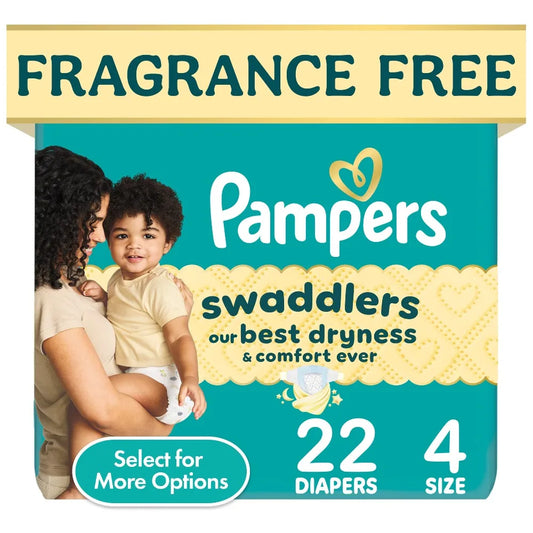 Fragrance Free Baby Diapers Hypoallergenic 22 Count