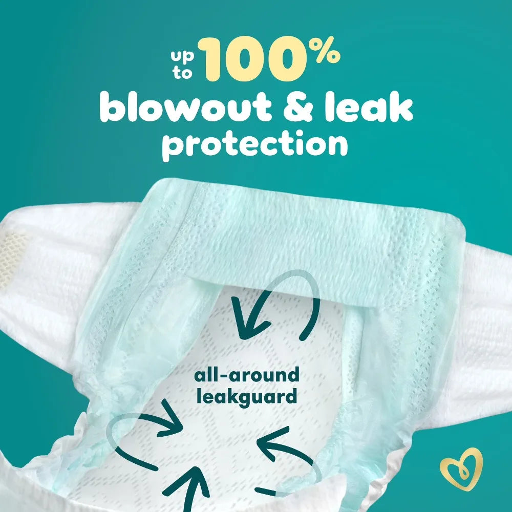 Fragrance Free Baby Diapers Hypoallergenic 22 Count