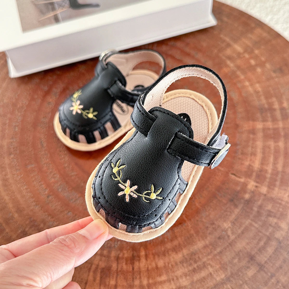 Infant Baby Sandals for First Walkers Breathable Flat Shoes