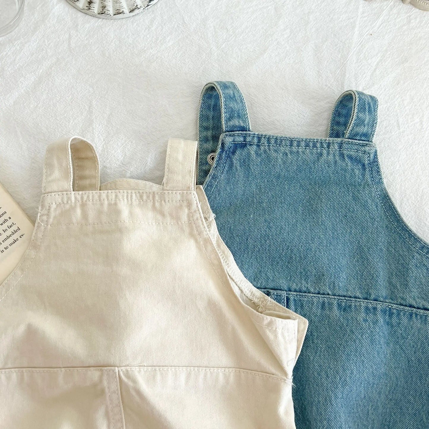 Cotton Cowboy Sleeveless Romper For Newborn Unisex Baby Outfit