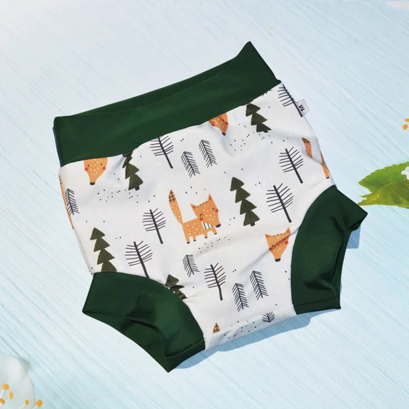 Eezkoala Leakproof Baby Swim Diaper Washable High Waist Nappies