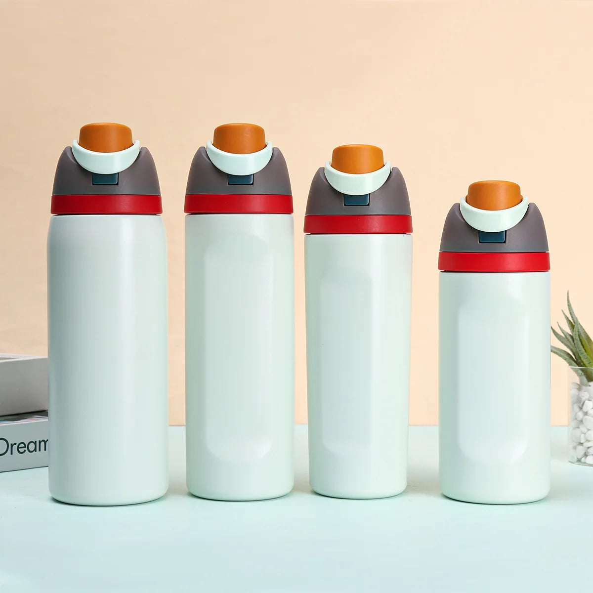 Stainless Steel Vacuum Thermos Cup Portable Insulated Water Flask Travel