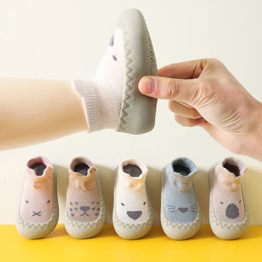 Cartoon Soft Non Slip Baby Socks For Toddlers All Seasons