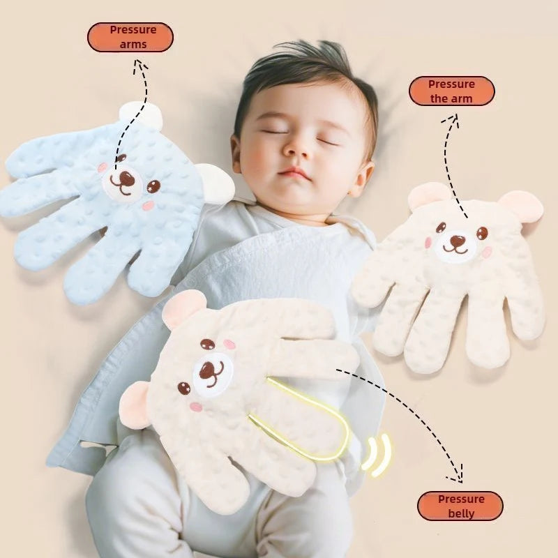 Newborn Sleep Aid Palm Pillow Calming Baby Sleep Solution