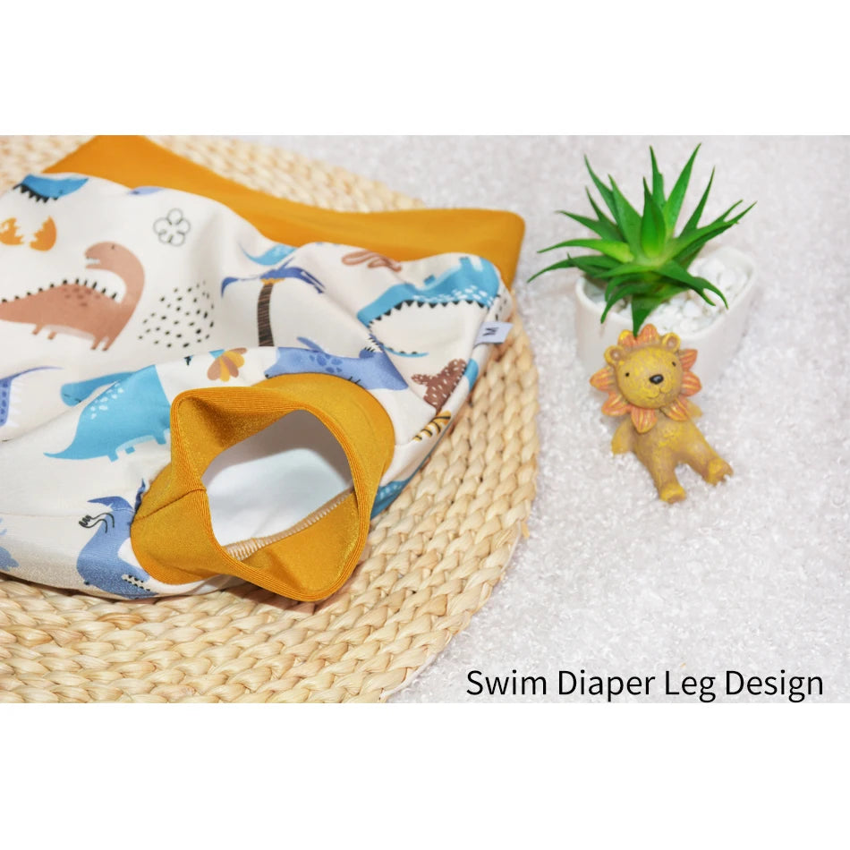 Eezkoala Leakproof Baby Swim Diaper Washable High Waist Nappies
