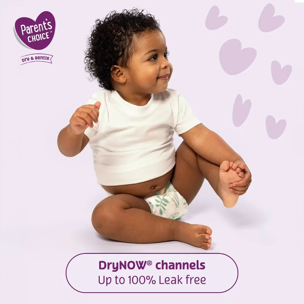 Parent's Choice Dry And Gentle Diapers Overnight Protection 27 Count