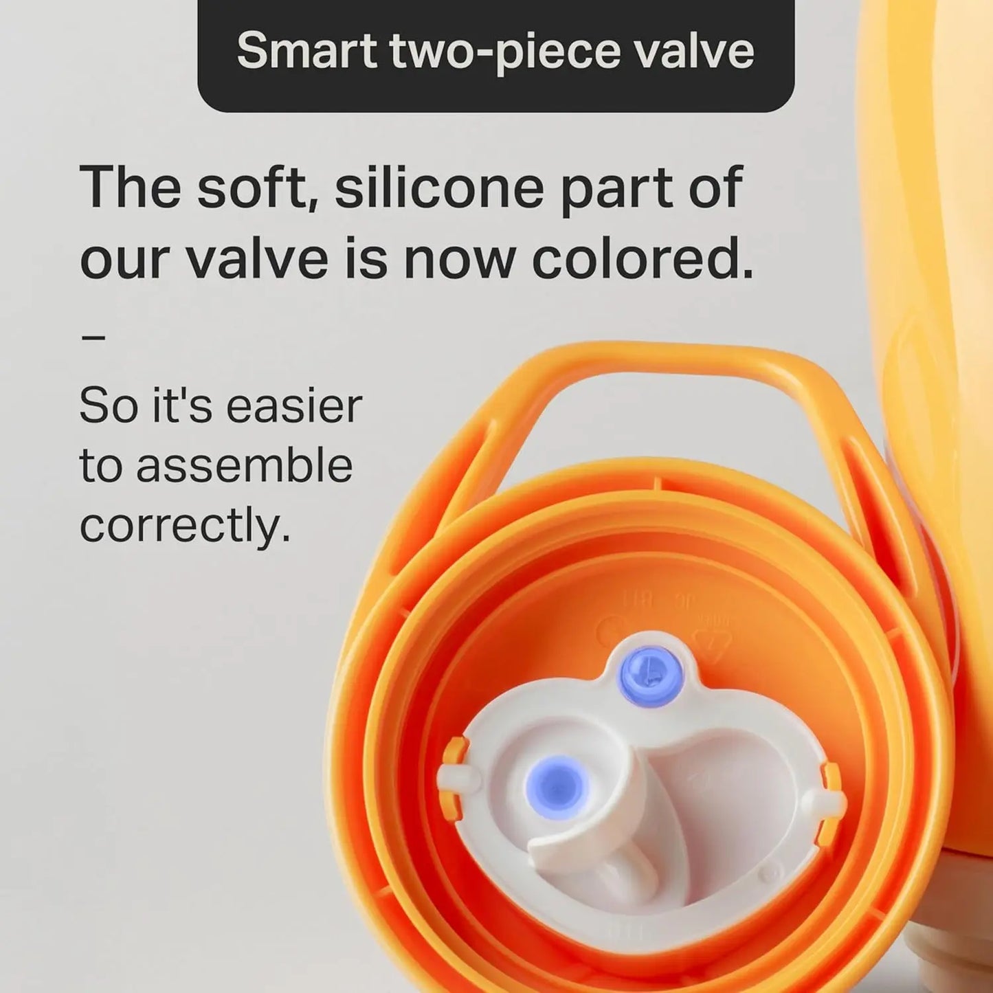 Insulated Toddler Water Bottle With Sporty Spout Spill Proof Valve