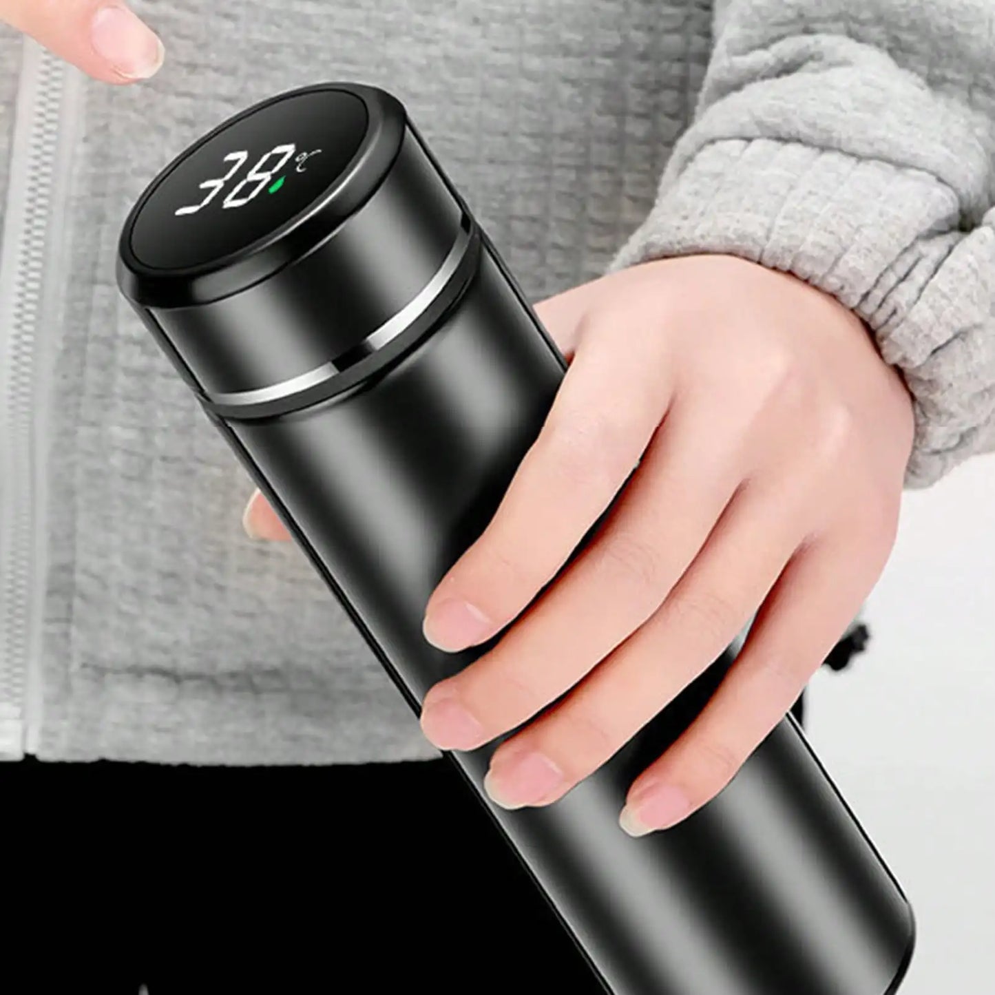 Stainless Steel Vacuum Insulated Water Bottle Leak Proof Portable Mug