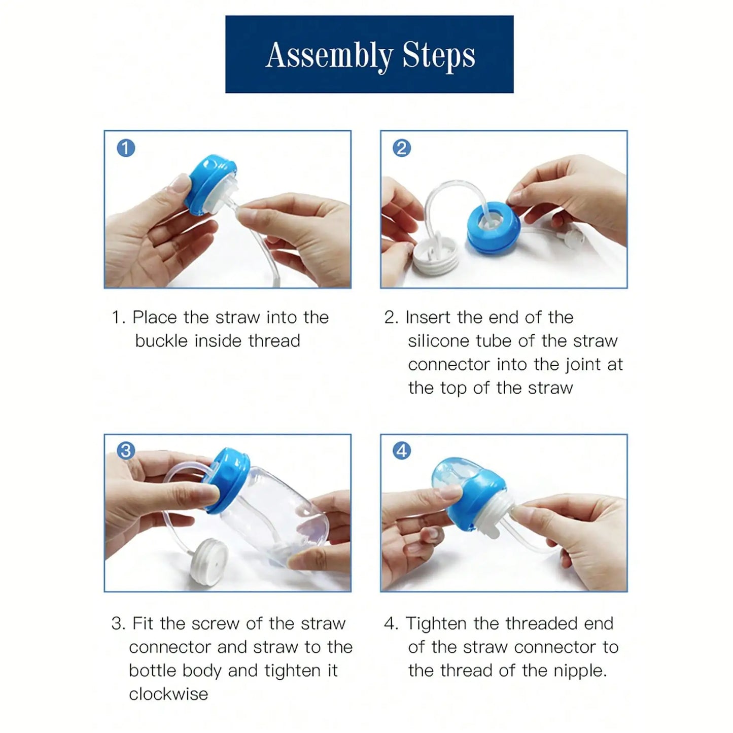 Baby Feeding Bottle 150ml With Straw Brush For New Parents